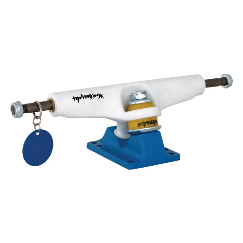 Independent Stage 4 Gonz Flat White/Blue Standard Trucks (Set of 2) - Image 2