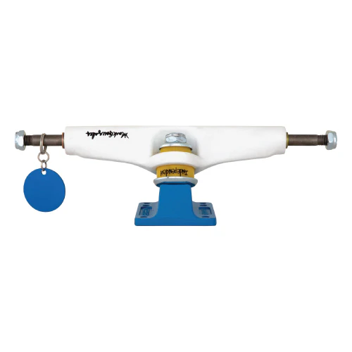 Independent Stage 4 Gonz Flat White/Blue Standard Trucks (Set of 2) - Image 4