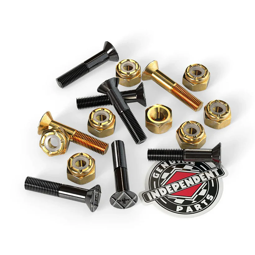 Independent Phillips Precision Bolts Hardware Gold/Black 1" - Image 2