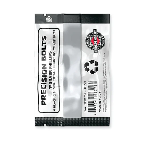 Independent Phillips Precision Bolts Hardware Black, Silver 1" - Image 2
