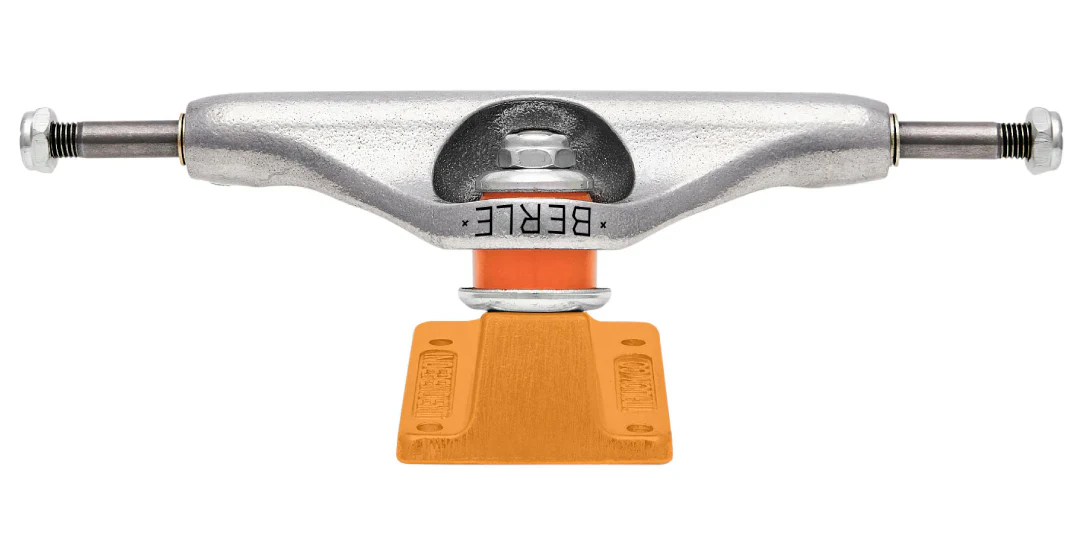 Independent Stage 11 Berle Standard Polished/Orange Trucks (Set of 2) - Image 4