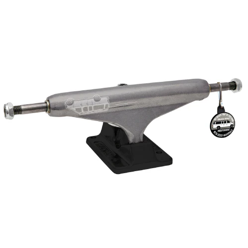 Independent Stage 11 Hollow Hoban Silver/Black Trucks (Set of 2)