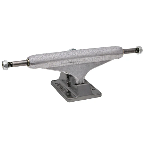 Independent Stage 11 Industrial Inverted Raw Silver/Trans Black Standard Trucks (Set of 2)