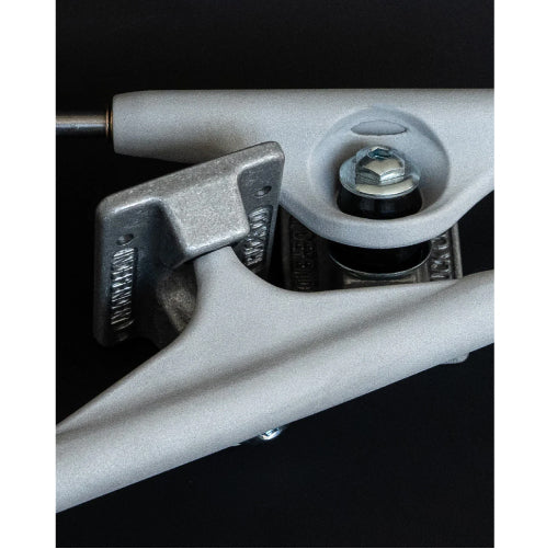 Independent Stage 11 Industrial Inverted Raw Silver/Trans Black Standard Trucks (Set of 2) - Image 5