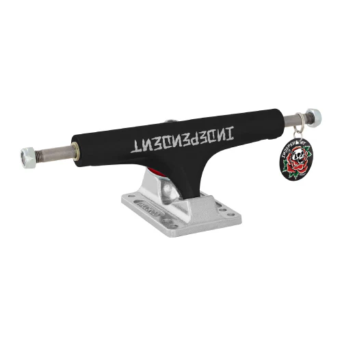 Independent Stage 4 Hollow Dressen Black/Silver Trucks (Set of 2)