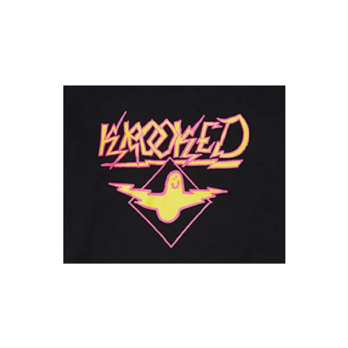 Krooked Bird Lightning Long Sleeve Tee - Black/Yellow - Image 3