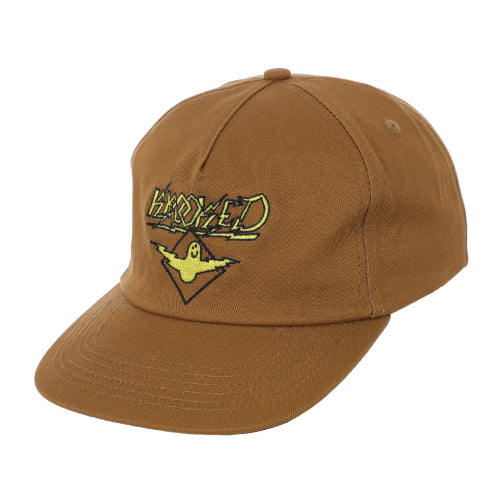Krooked Bird Lightning Snapback Hat - Tan