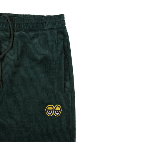 Krooked Eyes Corduroy Pant - Green - Image 2