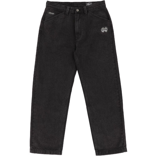 Krooked Eyes Denim Twill Pant - Black