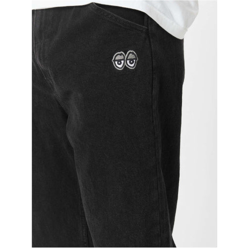 Krooked Eyes Denim Twill Pant - Black - Image 13