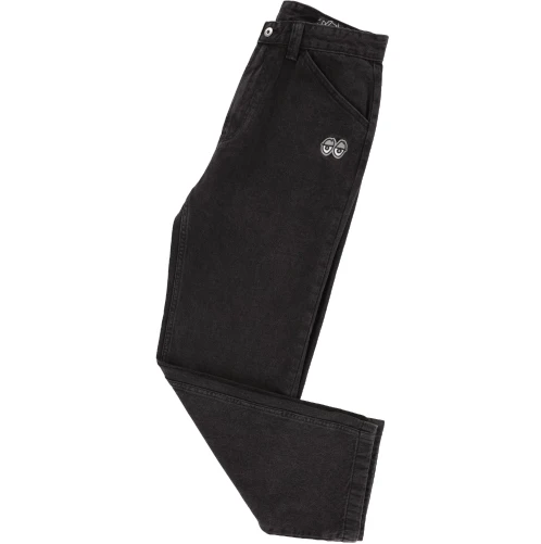 Krooked Eyes Denim Twill Pant - Black - Image 3