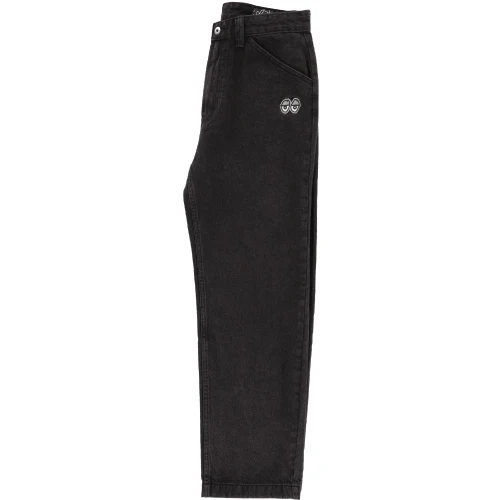 Krooked Eyes Denim Twill Pant - Black - Image 7