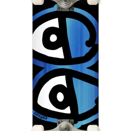 Krooked Eyes Foil Complete Skateboard 8.0" - Image 2