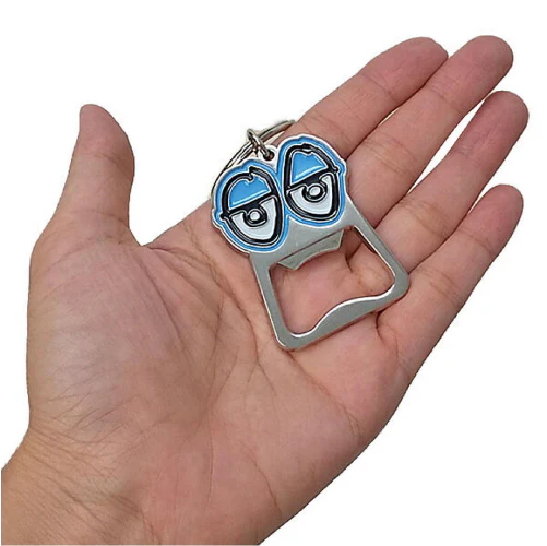Krooked Eyes Shmoo Keychain - Blue - Image 6