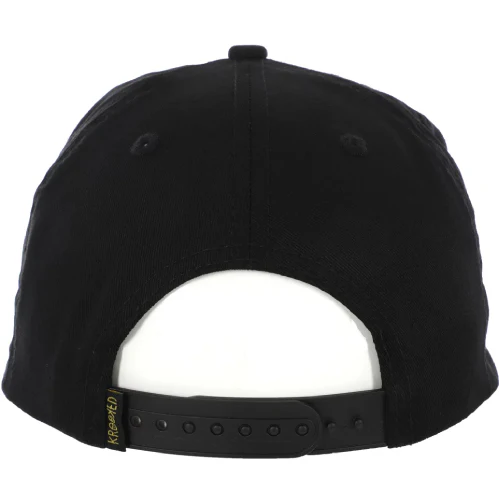 Krooked Fire Bird Snapback Hat - Black - Image 3
