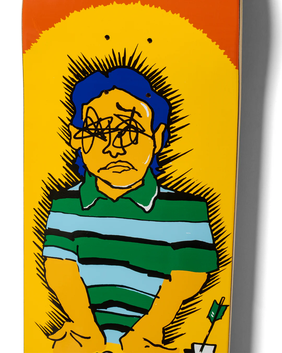 Krooked Gonz Hard2Hitt Skateboard Deck 8.5" - Image 4