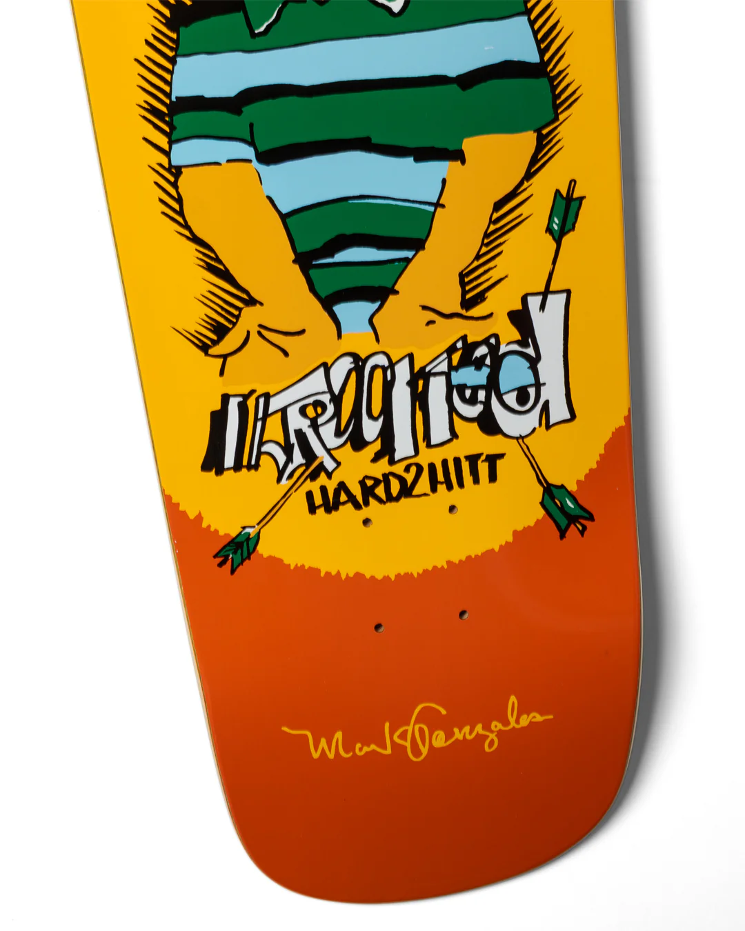 Krooked Gonz Hard2Hitt Skateboard Deck 9.81" - Image 6