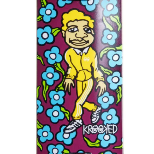Krooked Gonz Sweatpants Complete Skateboard 7.75" - Image 2