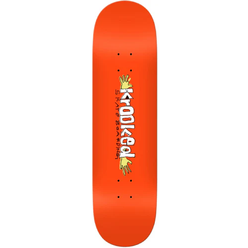 Krooked Hands On Skateboard Deck 8.5"