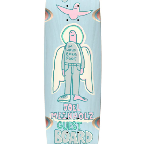 Krooked Joel Guest Zig Zagger Skateboard Deck 8.62" - Image 2