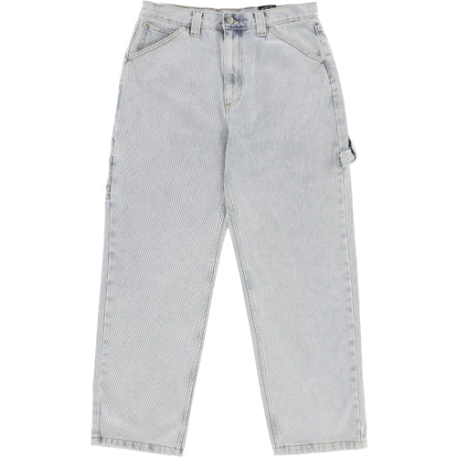 Krooked Koffin Carpenter Pant - Bleached Denim