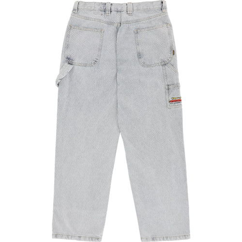 Krooked Koffin Carpenter Pant - Bleached Denim - Image 2