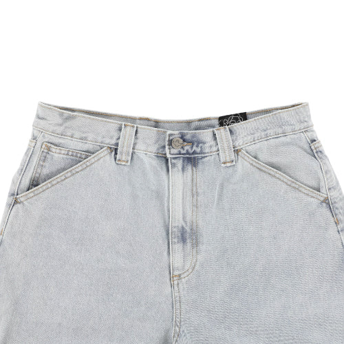 Krooked Koffin Carpenter Pant - Bleached Denim - Image 5
