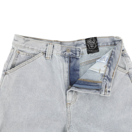 Krooked Koffin Carpenter Pant - Bleached Denim - Image 6