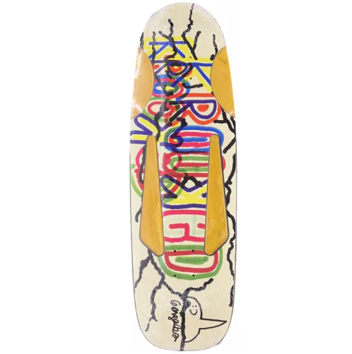 Krooked Mark Gonzales Baby Beamer Skateboard Deck 10.12" - Image 2