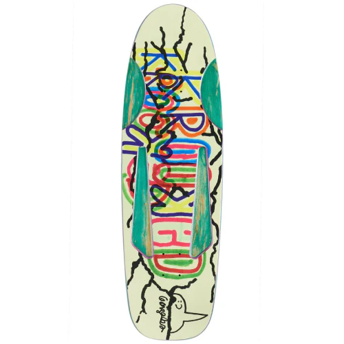 Krooked Mark Gonzales Baby Beamer Skateboard Deck 10.12" - Image 3