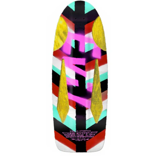 Krooked Mark Gonzales Evil Beamer Coupe Skateboard Deck Random Veneer 10.75"