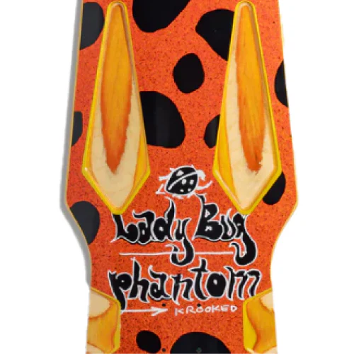 Krooked Mark Gonzales Limited Ladybug Phantom Skateboard Deck 11.02" - Image 2