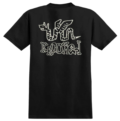 Krooked Monster Tee - Black