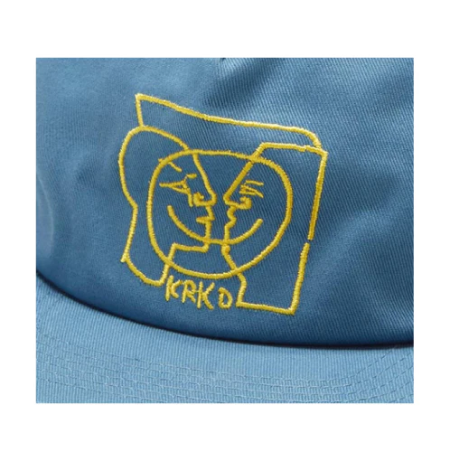 Krooked Moonsmile Snapback Hat - Blue - Image 2