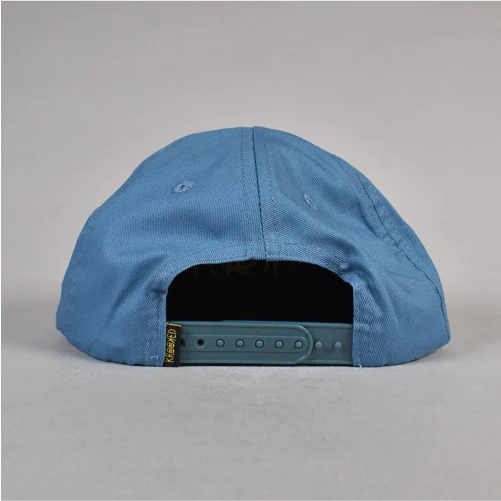 Krooked Moonsmile Snapback Hat - Blue - Image 4