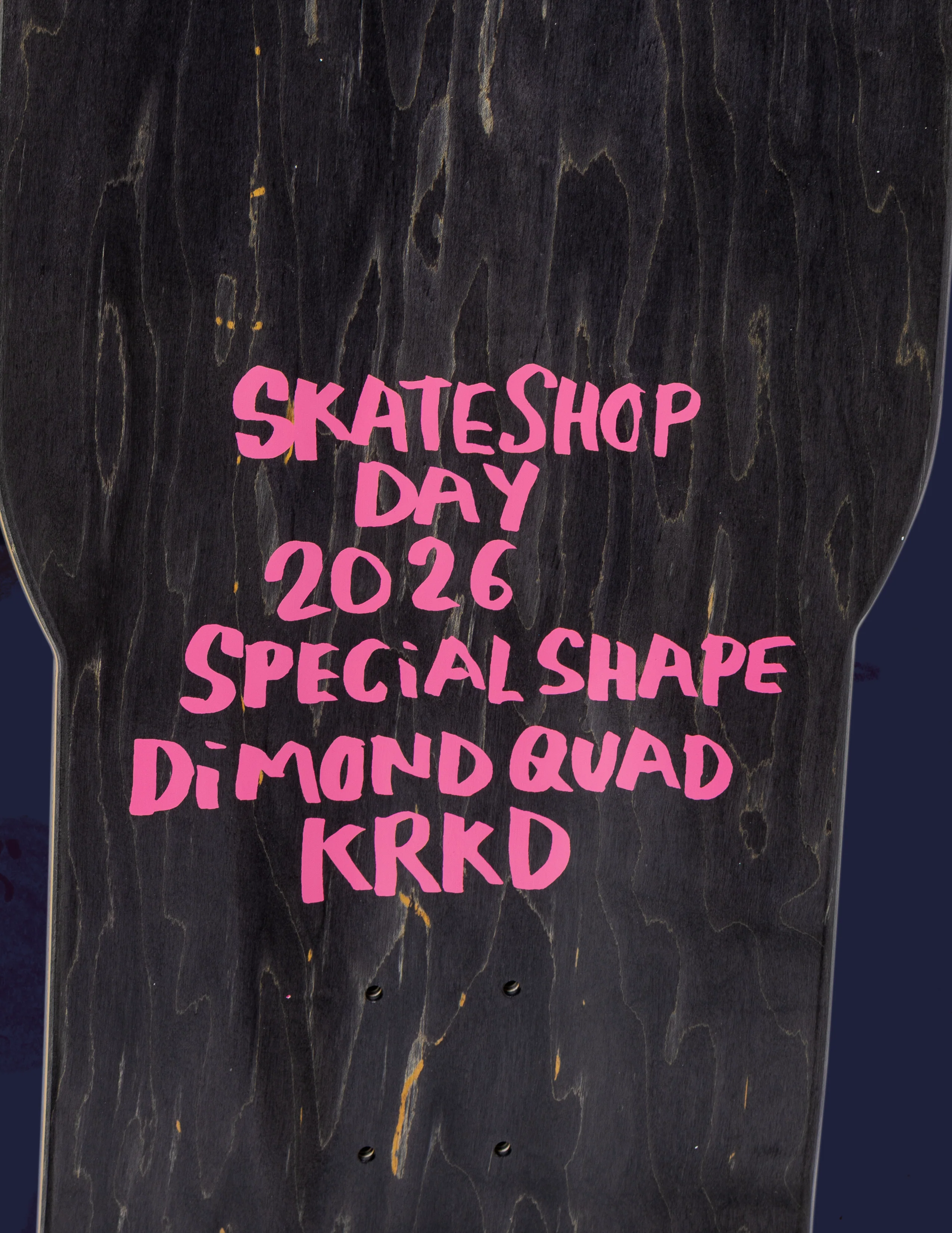 Krooked Diamond Quade Beamer SSD26 Skateboard Deck 10.75" - Image 11