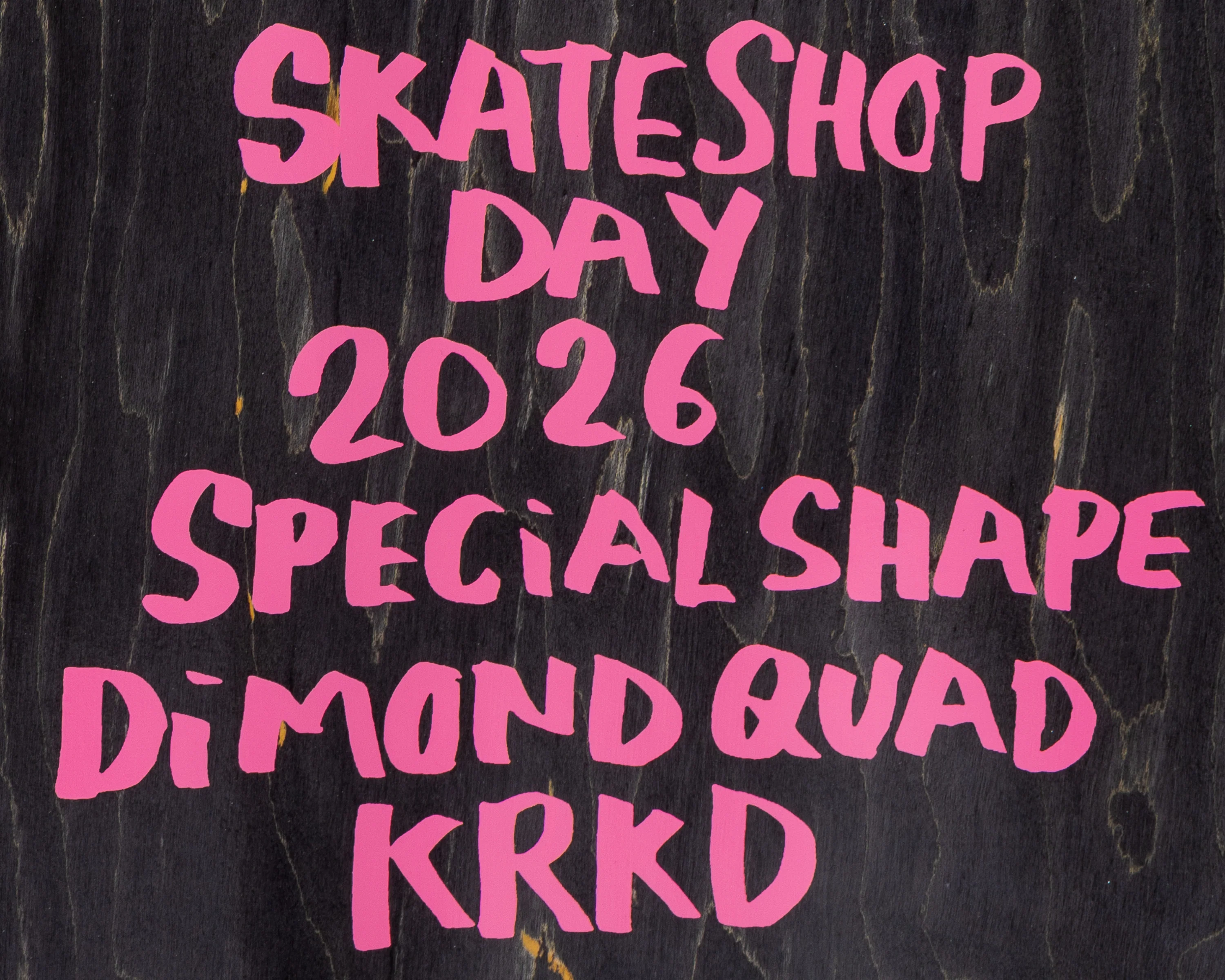 Krooked Diamond Quade Beamer SSD26 Skateboard Deck 10.75" - Image 8