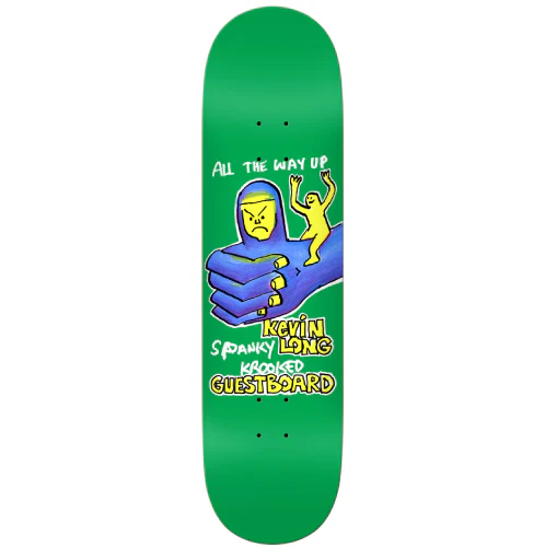 Krooked Spanky Guest True Fit Skateboard Deck 8.25"