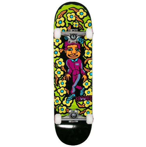 Krooked DLX Sweatpants Blacklight Complete Skateboard 8.38"