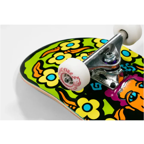 Krooked DLX Sweatpants Blacklight Complete Skateboard 8.38" - Image 2