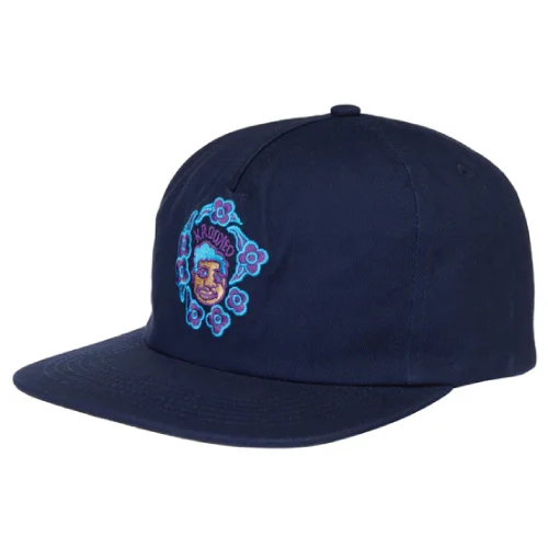 Krooked Sweatpants Redux Snapback Hat - Navy