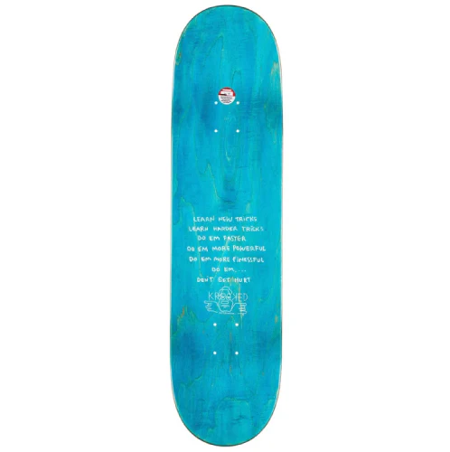 Krooked Team Skull & Sword Skateboard Deck 8.25" - Image 2