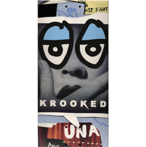 Krooked Una Nonsence Skateboard Deck 8.28" - Image 2