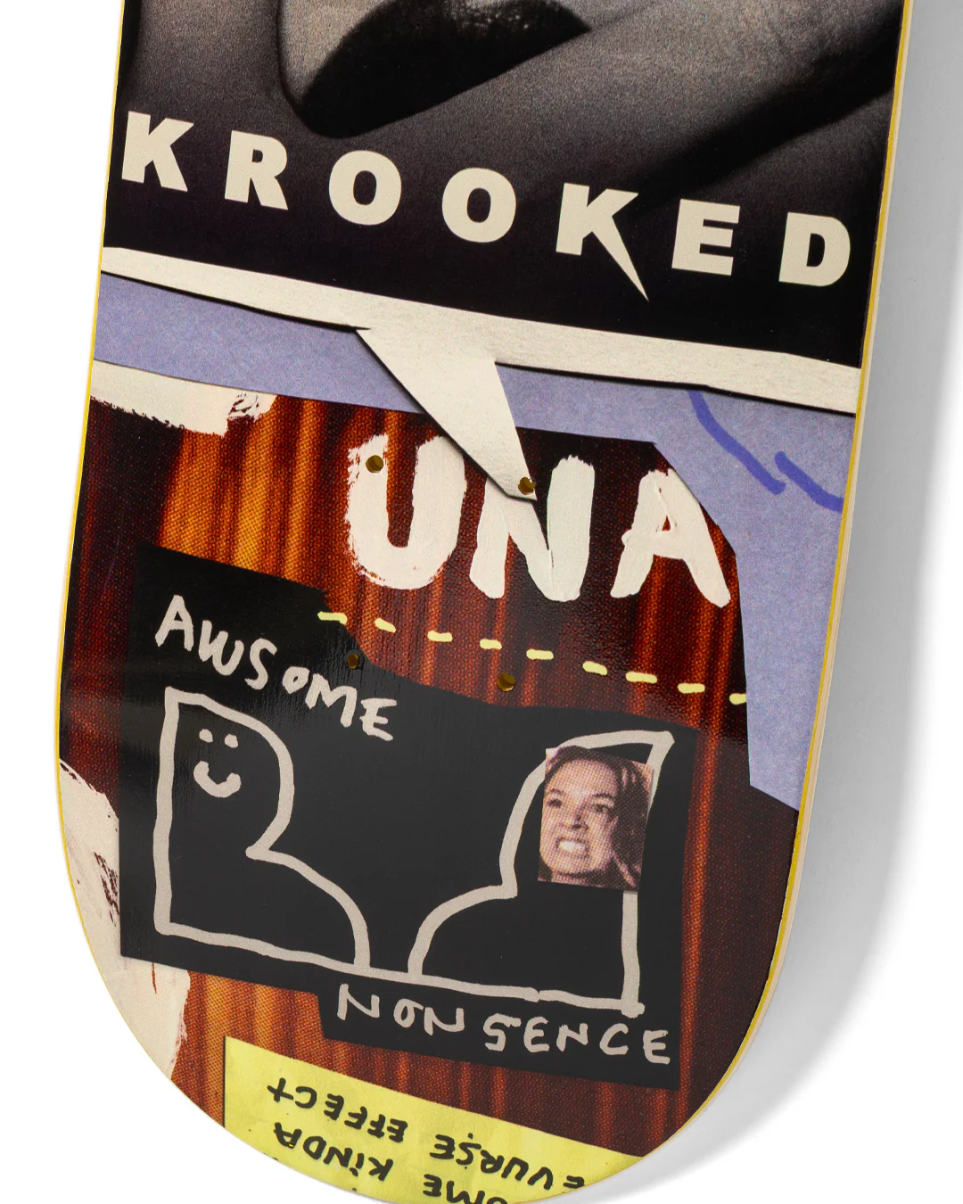 Krooked Una Nonsence Skateboard Deck 8.28" - Image 7