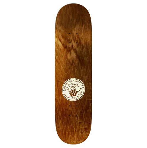 Krooked X Quarter Snacks Get High Skateboard Deck 8.25" - Image 3