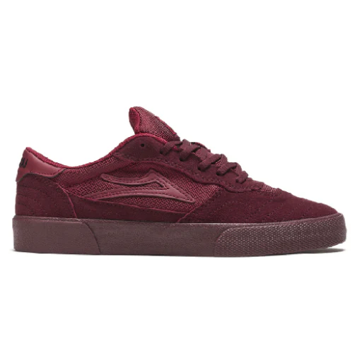 Lakai Cambridge Skate Shoe - Burgundy
