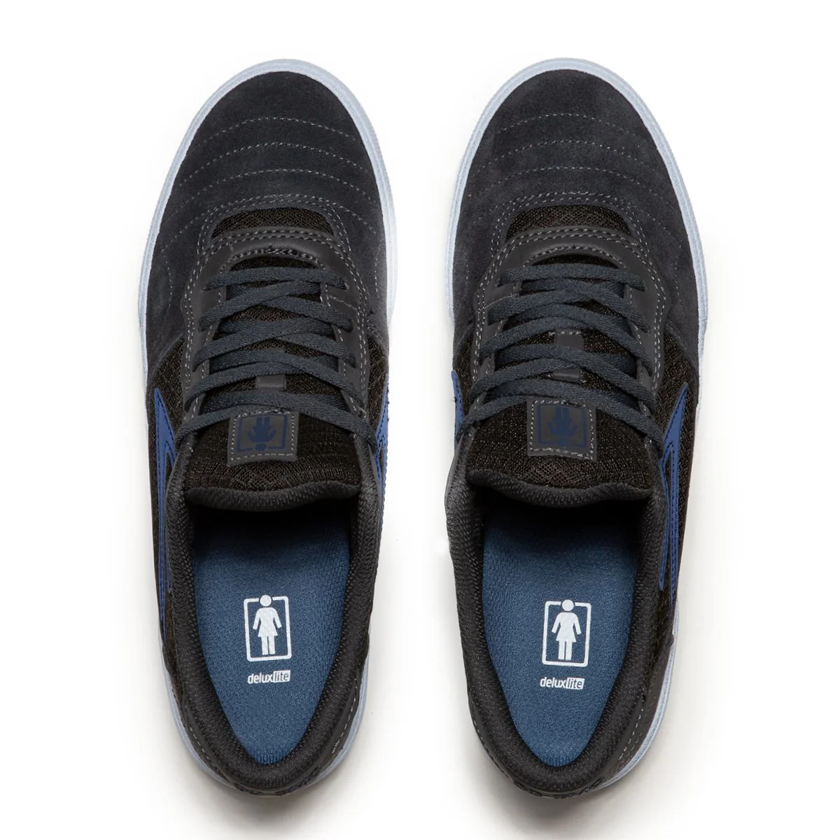Lakai Cambridge Skate Shoe - Grey/Reflective - Image 4