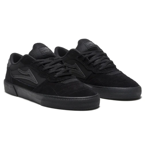Lakai Cambridge Skate Shoe - Black/Reflective - Image 2