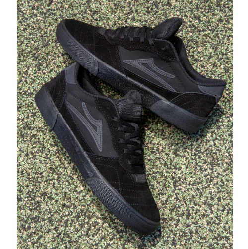 Lakai Cambridge Skate Shoe - Black/Reflective - Image 3