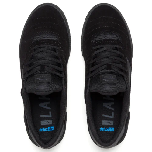 Lakai Cambridge Skate Shoe - Black/Reflective - Image 4